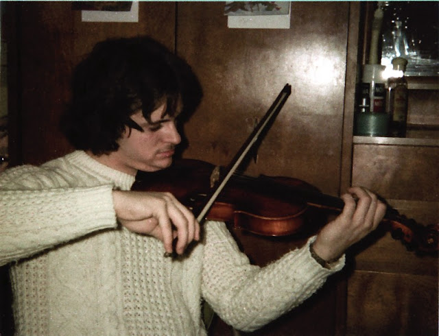 Pierre Massie studied all band instruments for his music degree, including violin.