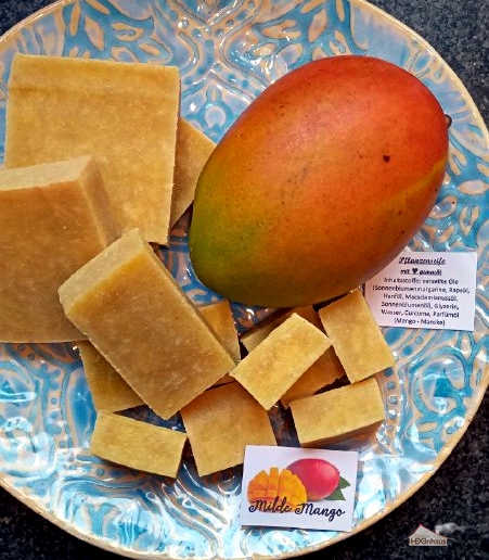 Seifenfreude: Milde Mango Seifenfreude: Milde Mango