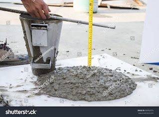 Measuring Slump Value of Concrete