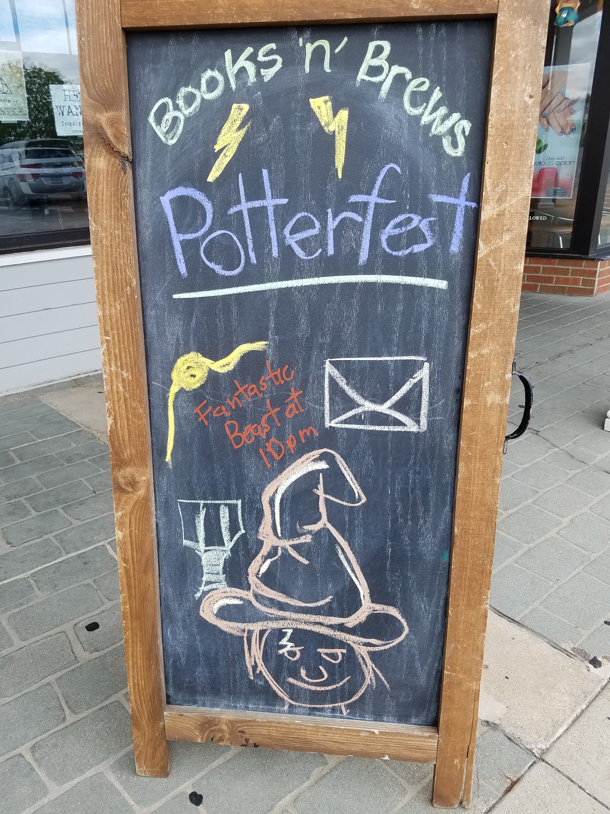 Twin Tuesdays! Zionsville Books & Brews Potterfest!