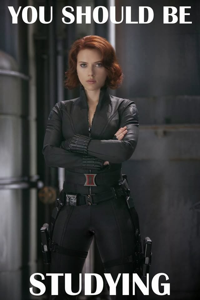 You should be studying! scarlett Johansson studying randommusings.filminspector.com