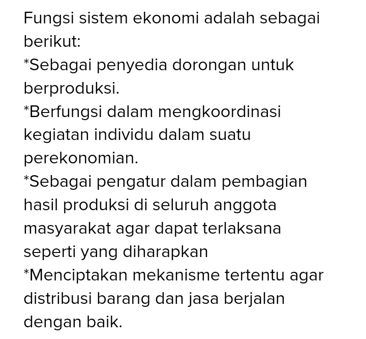 Soal dan Kunci Jawaban Essay Bab 6 Sistem Ekonomi Kelas XI