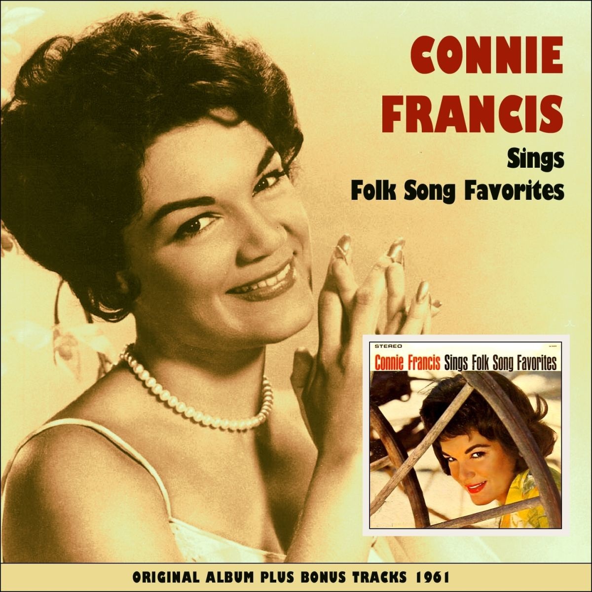Cd Connie Francis-Sings folk songs favorites Cover
