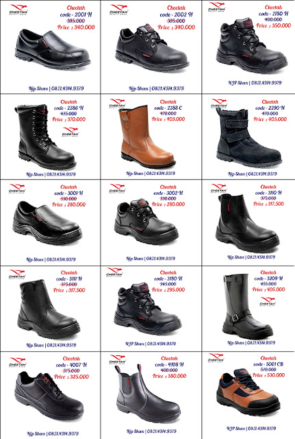 KATALOG SEPATU SAFETY CHEETAH | https://tokoperlengkapansafety.blogspot