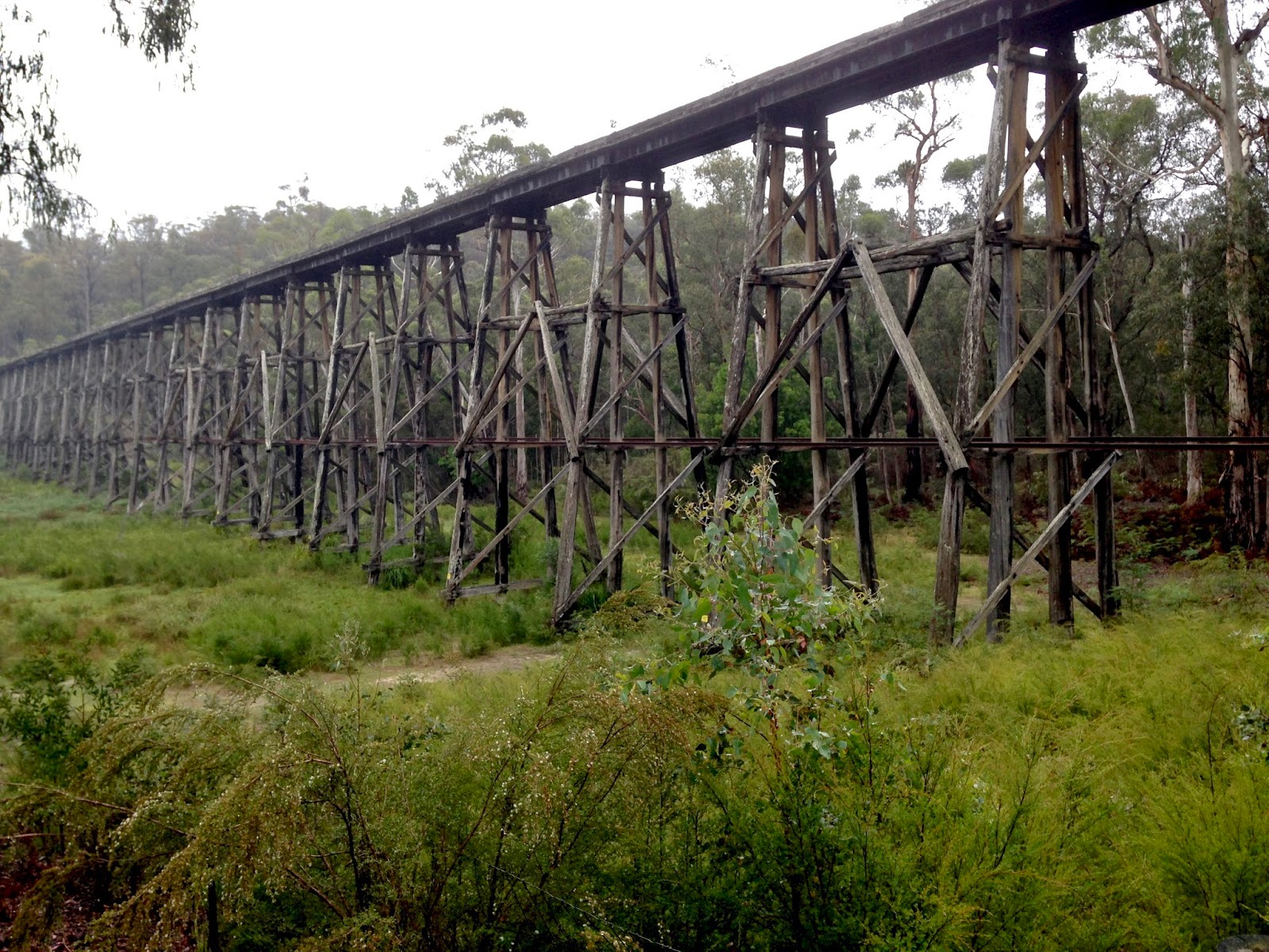 what was the middle thing? Stony Creek Trestle Bridge 1916