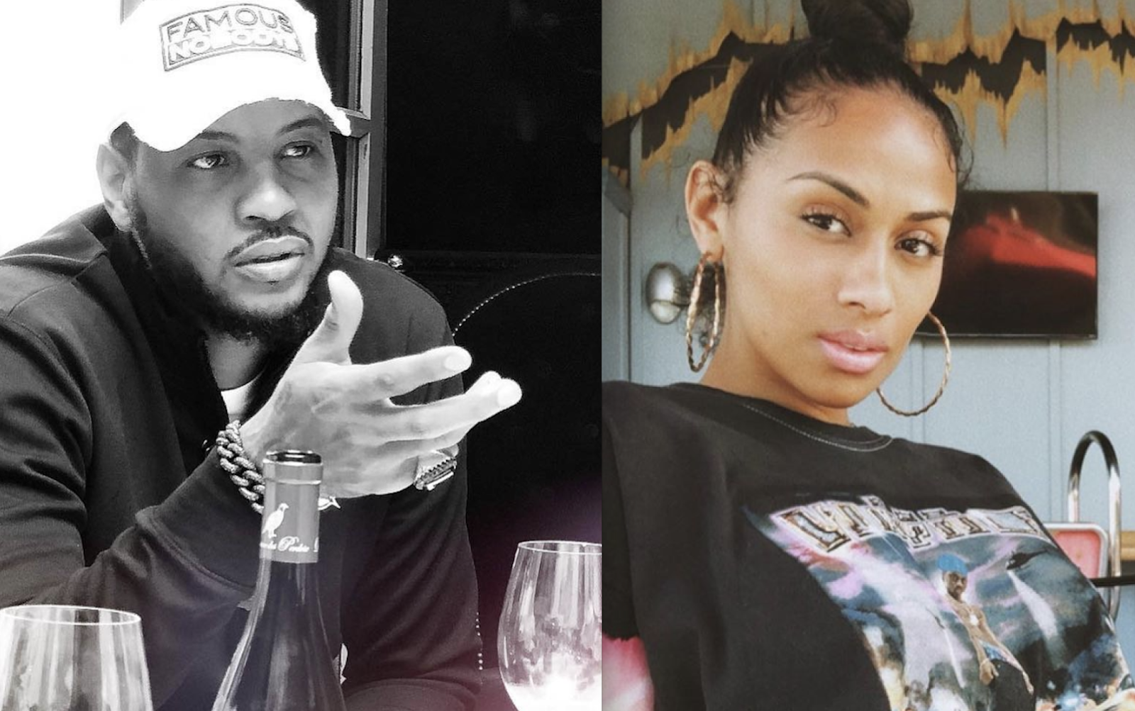 Rhymes With Snitch | Celebrity and Entertainment News | : Carmelo Anthony's Outside Baby Mama