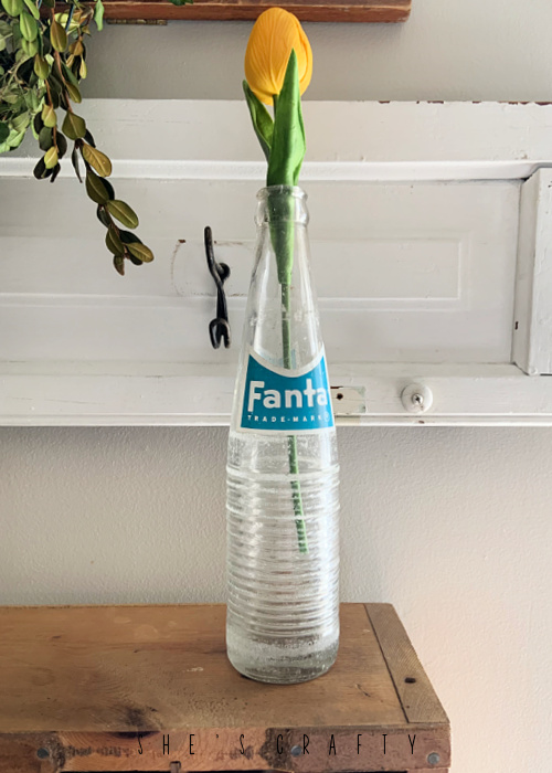 Vintage Fanta bottle from Thrift Haul