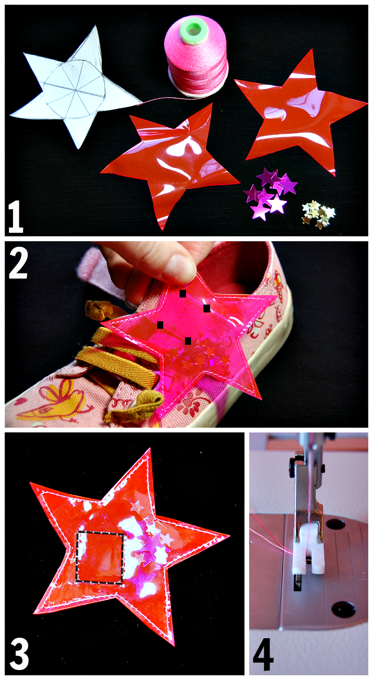 Vinyl Shoe Accessories DIY The Sewing Rabbit