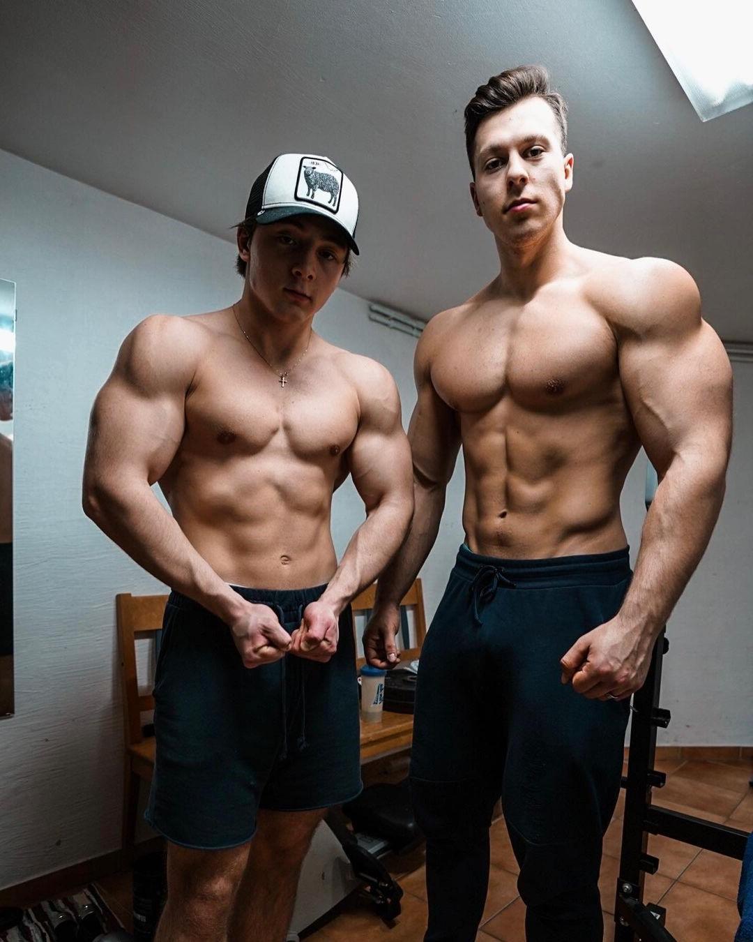 young-muscular-shirtless-hunks-paul-unterleitner-best-buddies-teen-alpha-guys