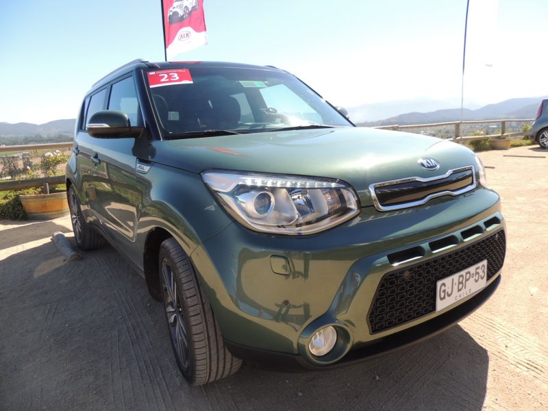 TKSB 2014 KIA SOUL 1.6L EX FULL IN KALE GREEN FROM SANTIAGO, CHILE (8