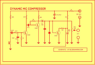 Membuat Pream Mikrophone 3 Transistor Skema dan layout PCB