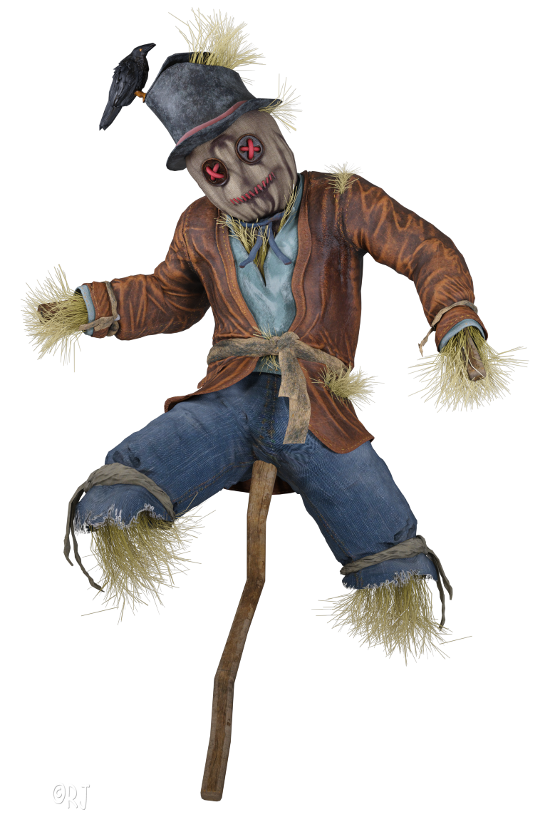 Delightfully Demented DazZariffic Straw Man