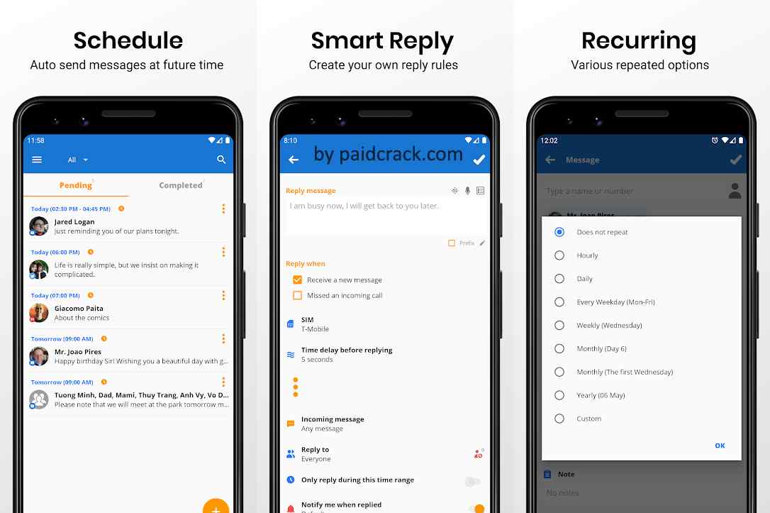 Do It Later Premium Text Message Automation 2.9.3 APK Do It Later Premium Text Message Automation 2.9.3 APK