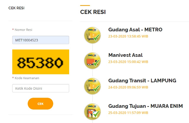 Cara Mengirim Barang Lewat Indah Cargo Kangmasian