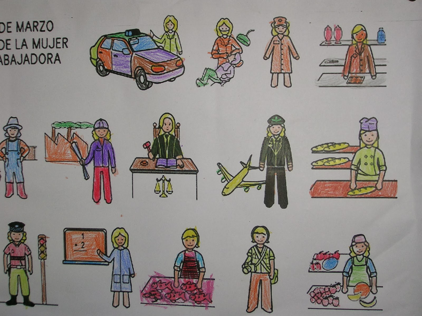 Trabajando en Educación Infantil: Día Internacional de la Mujer Trabajadora