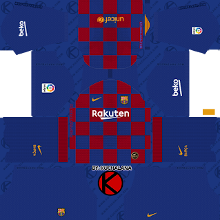 barcelona jersey kit for dream league