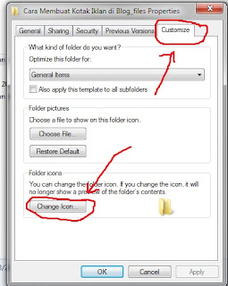cara rubah gambar folder di laptop