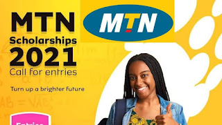 The 2021 MTN Scholarship is now open! Simply click here>>>