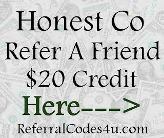 Get a $20 credit for referring your friends to Honest.com! See more Refer a Friend Sites and Apps here!