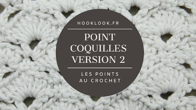 Point coquilles au crochet