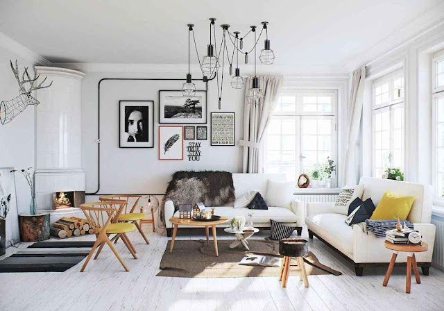 Scandinavian Living room interior Design ideas