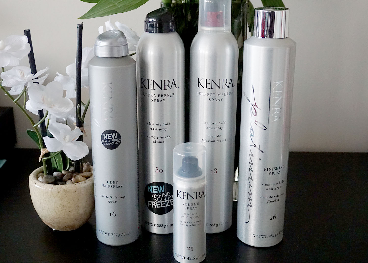 The Best of Kenra Professional Hairsprays Bella Noir Beauty