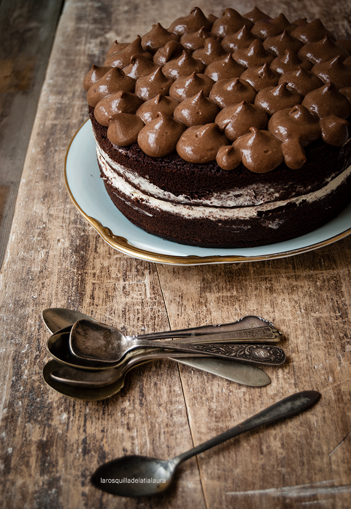 TARTA IRLANDA {chocolate y café irlandés} La Rosquilla de la Tia Laura