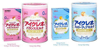 Sữa Glico đến từ Nhật Bản dành cho bé