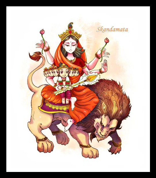 DAY 5 of NAVARATRI :- Skandamata Devi