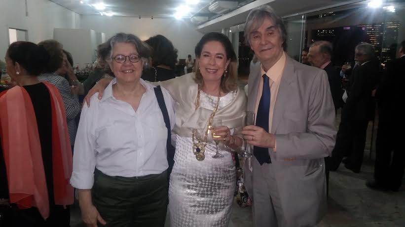 Posse da historiadora Mary del Priore na Academia Carioca de Letras.