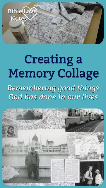 Create this memory collage to remember special things in your life. Step-by-step directions with lots of pictures.