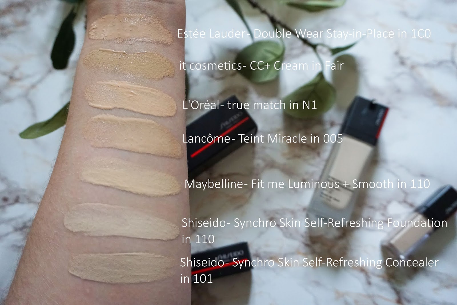 [Review] Shiseido Synchro Skin SelfRefreshing Foundation und