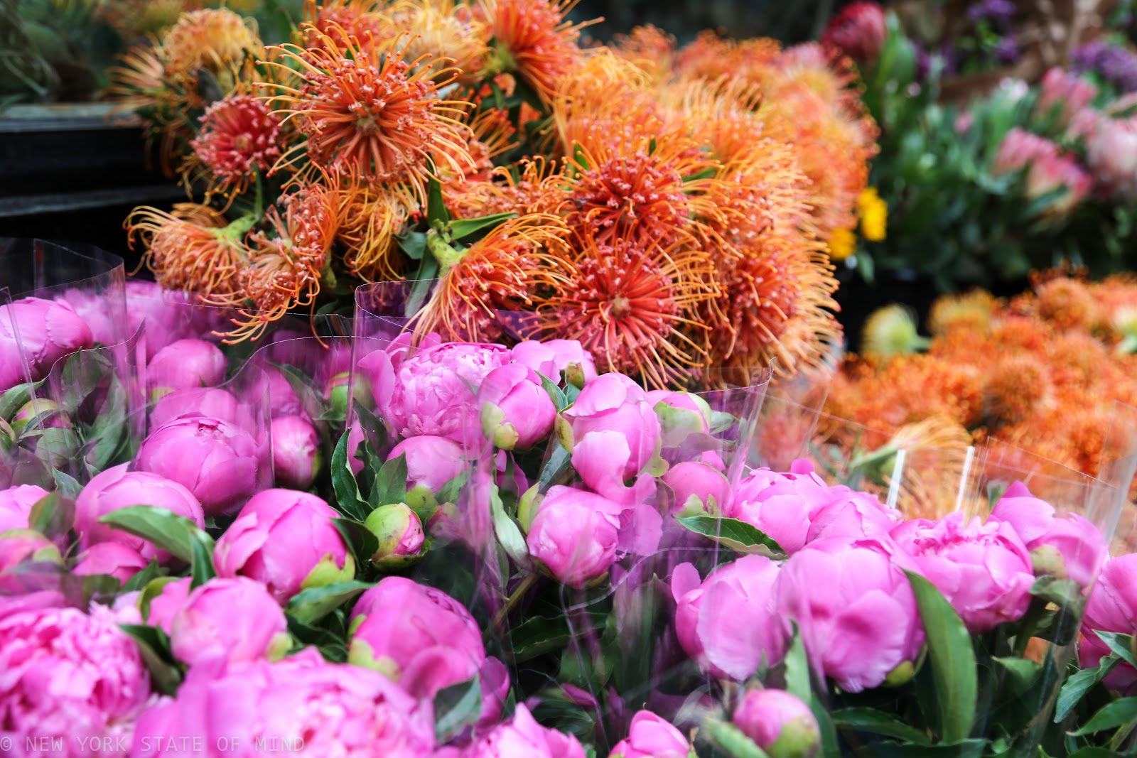 New York State of Mind New York Flower District
