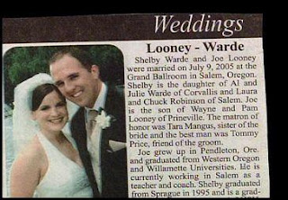 unfortunate funny name combination loony ward
