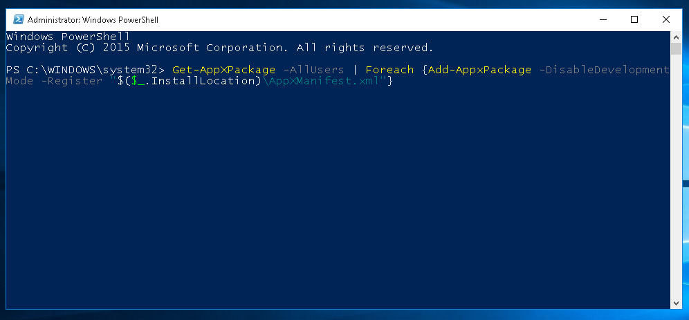 start menu experience host stopped working start menu experience host stopped working