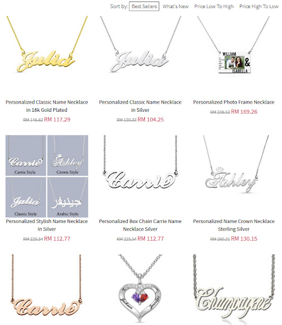 Get Name Necklace A Personalized Jewelry Online Store