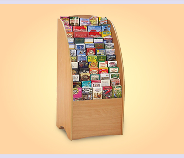 CREATIVE WOODEN DISPLAY STANDS