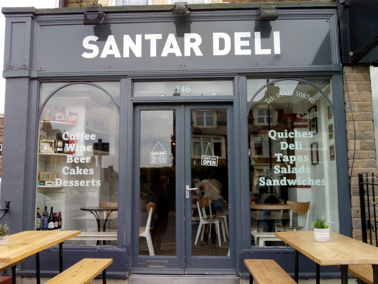 A Family Against the Flow Harrogate Cheap Eats Santar Deli