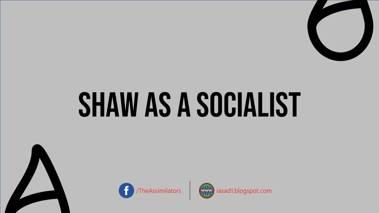 Shaw as a Socialist in Arms and the Man