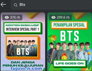 Tokopedia : BTS di tokopedia play cara menonton