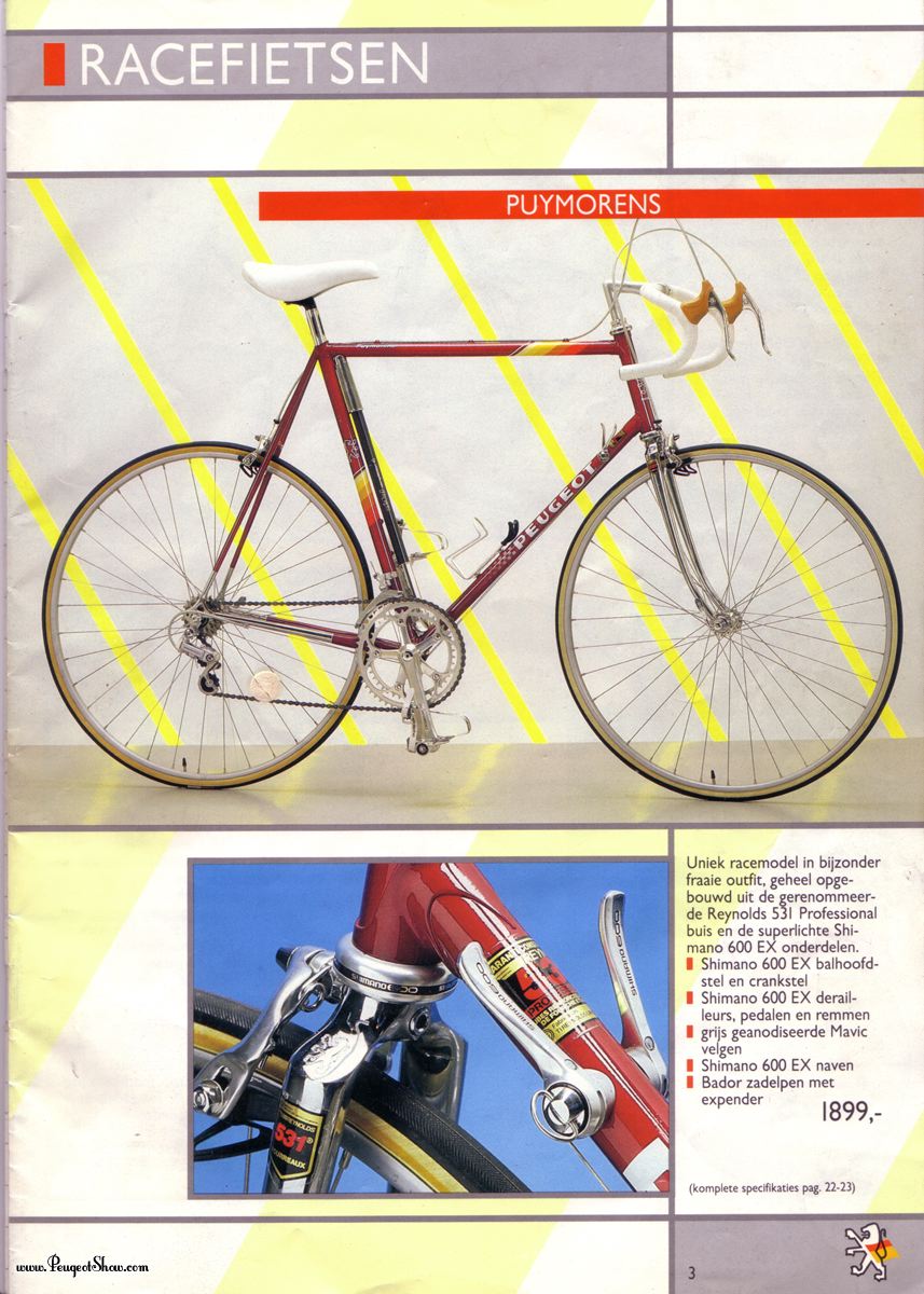 CATALOGUES PEUGEOT PEUGEOT 1987
