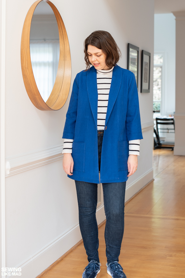 Sewing Like Mad: Loren Woven Jacket by Style ARC and Pivot Tutorial.