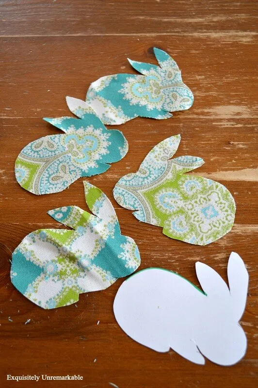 Easter Bunny Garland Craft