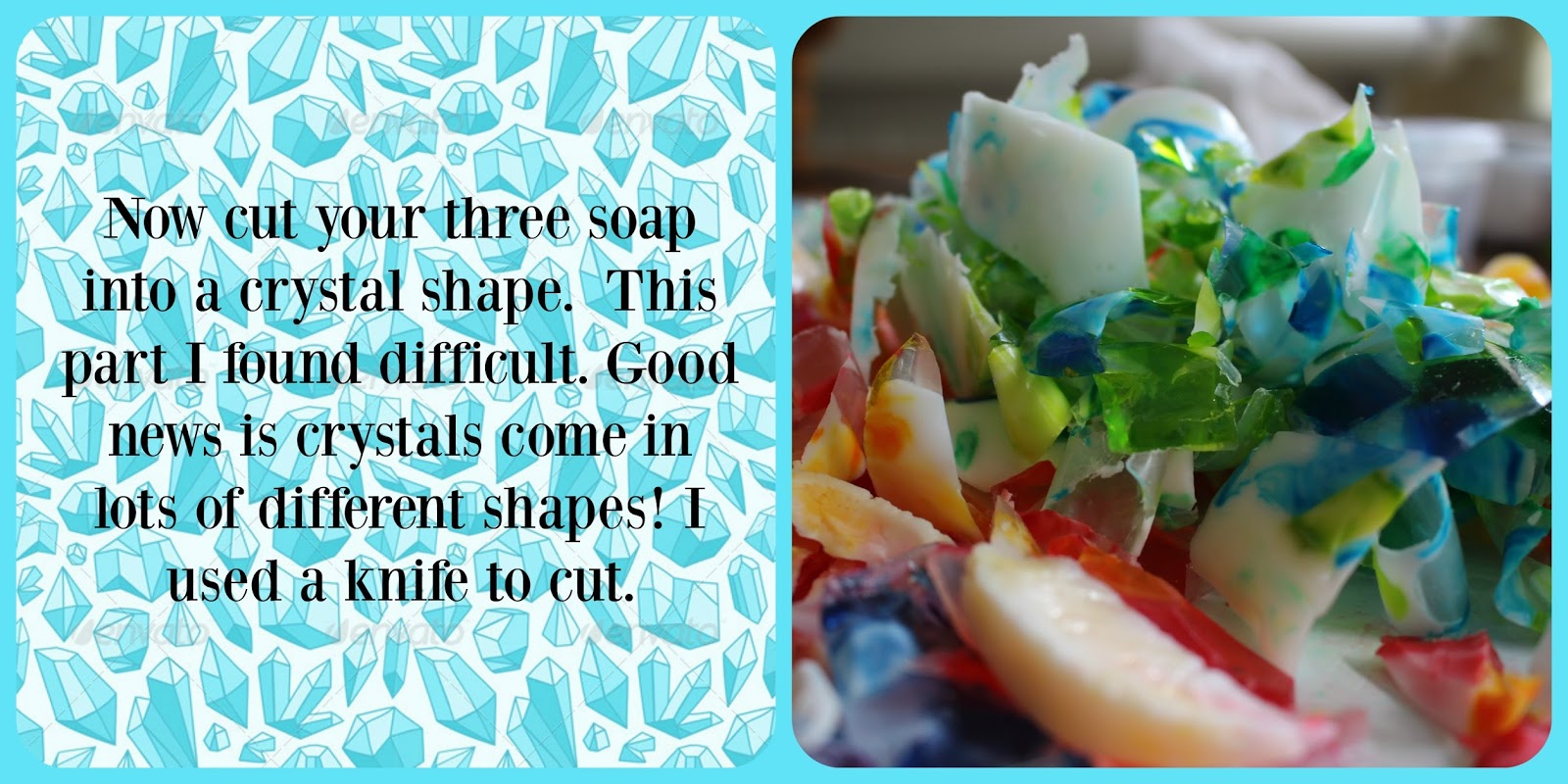 Gemstone Soap DIY Cherry Blossom