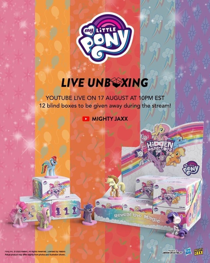 Freeny's Hidden Dissectibles MLP Figures by Mighty Jaxx Coming Soon! | MLP Merch