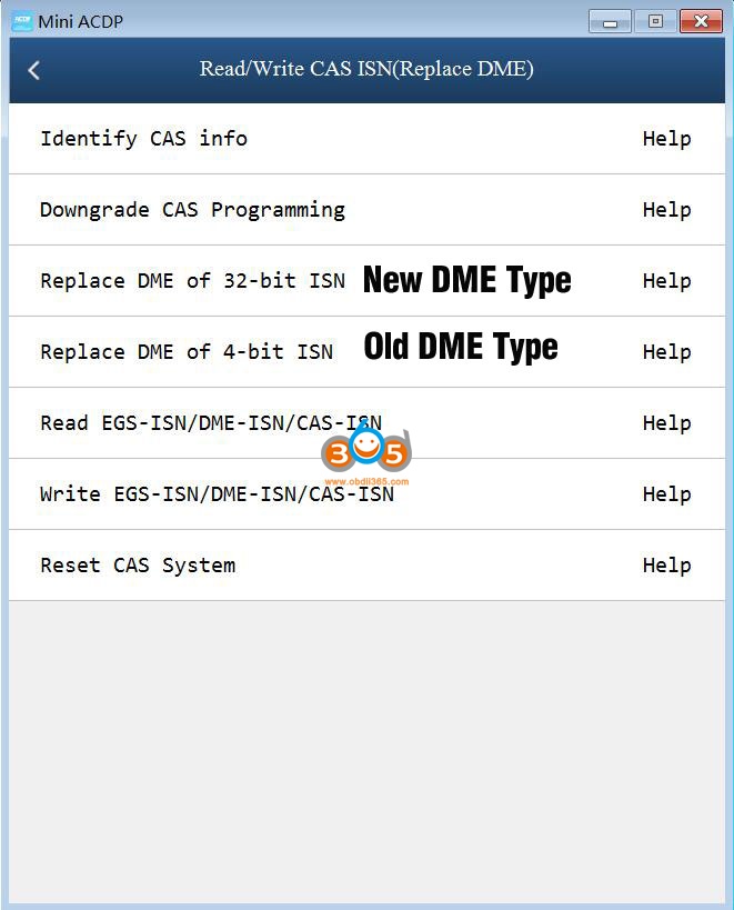 Yanhua Mini ACDPがBMW CAS3 DMEに取って代わります obd2expresscouk diagnostic toolのblog
