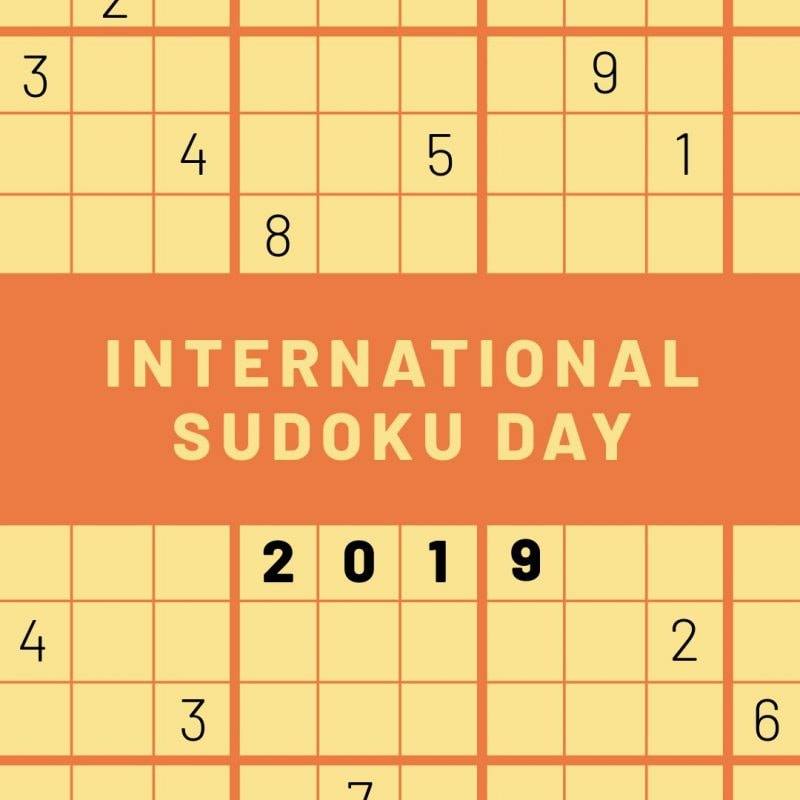 International Sudoku Day