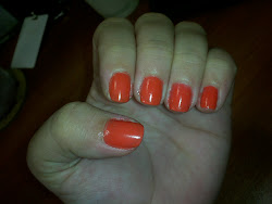 coral bright nail nails