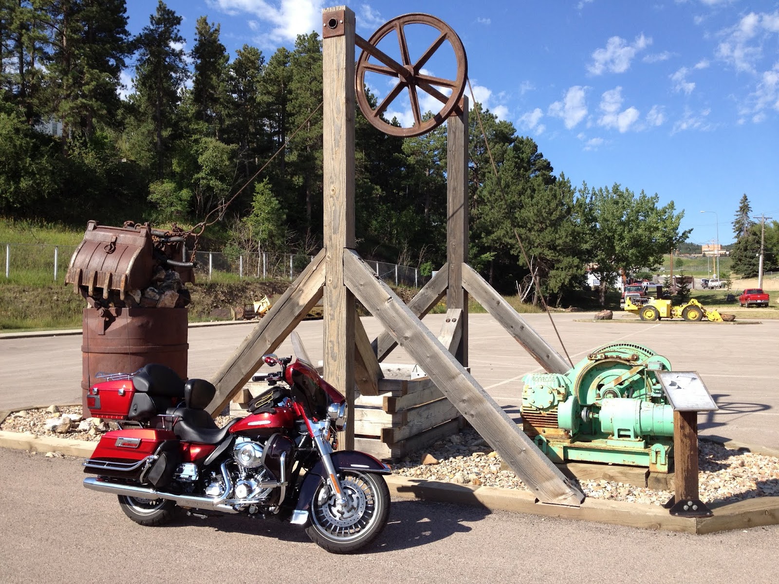 Jim's Motorcycle Trips 2012 Trip "Out West" Tue, Day 11 (Hill City