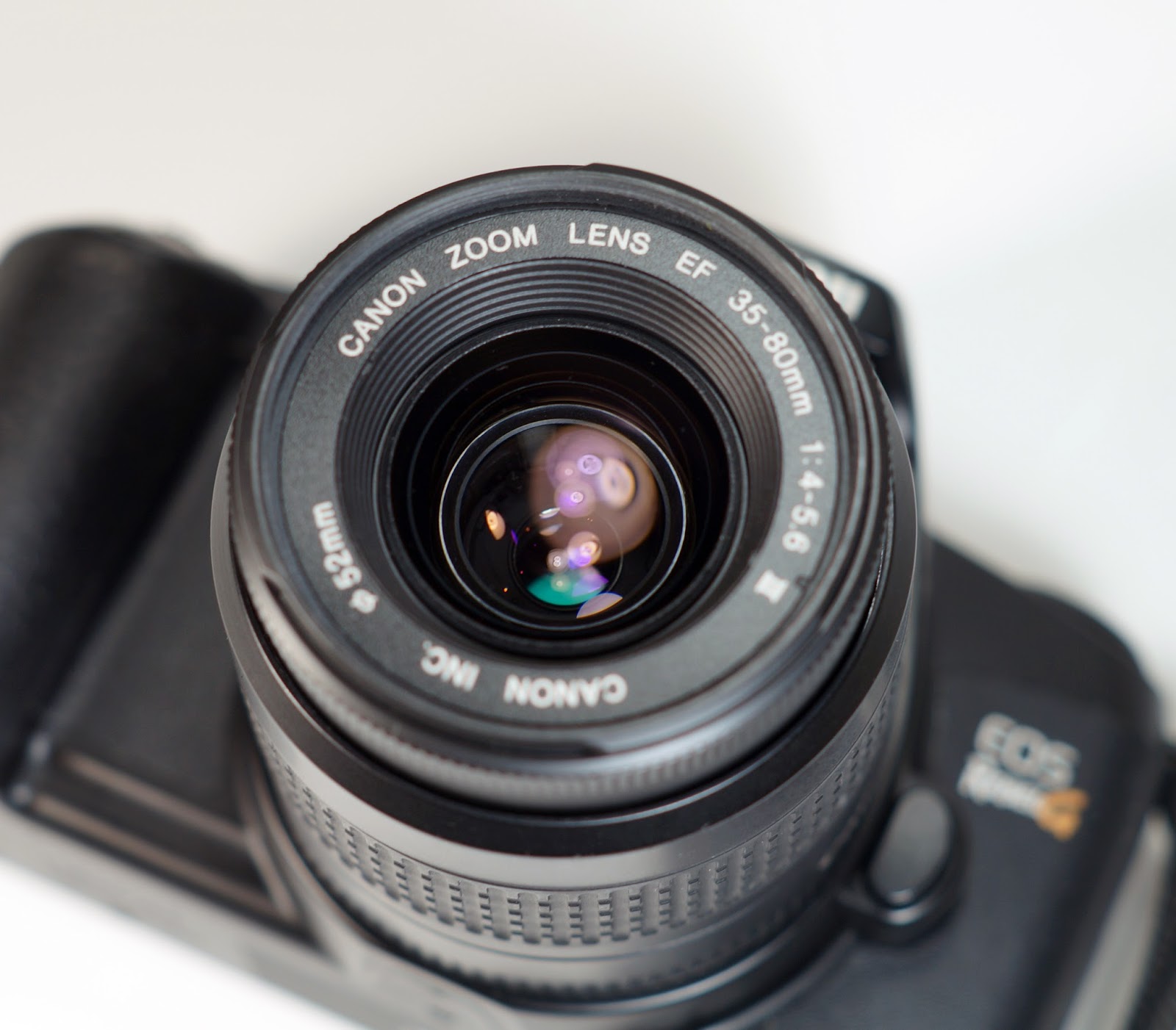 Canon EOS Rebel G SLR Film Camera with 35-80mm Zoom Lens EF 1:4.5-5.6 III